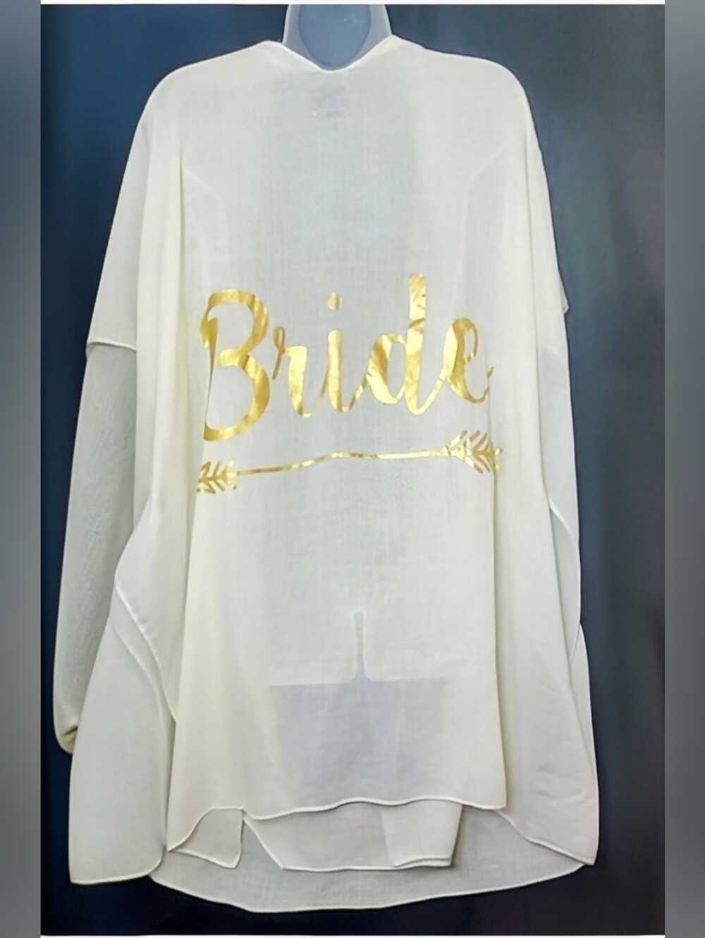 C.C Exclusive BRIDE White Shawl